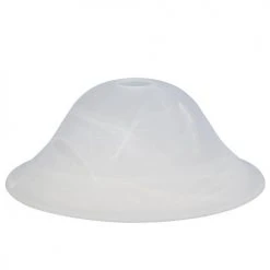 Best deal 👍 Patriot Lighting® Alabaster Bell Replacement Glass With 2-1/4" Fitter 🎉