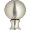 Top 10 🌟 Patriot Lighting Round Lamp Finial 1-3/4" Brushed Nickel ❤️ 1 Top 10 🌟 Patriot Lighting Round Lamp Finial 1-3/4" Brushed Nickel ❤️ -Patriot Light Store 3457619