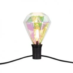 Best Pirce 🎁 Patriot Lighting® 12' 12-Light Diamond String Light 🤩 -Patriot Light Store 346 0647 CloseUp