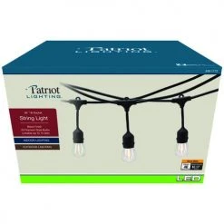 Best reviews of 😀 Patriot Lighting® 36' Plug-In 18-Light Warm White LED String Light ✨ 9 Best reviews of 😀 Patriot Lighting® 36' Plug-In 18-Light Warm White LED String Light ✨ -Patriot Light Store 346 1112 P Box
