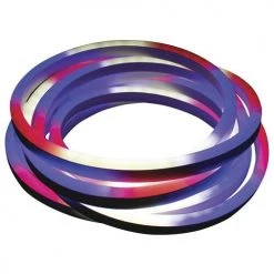 Best Sale 😍 Patriot Lighting® 12' Plug-in Integrated LED Red White Blue Patriotic Neon Rope Light ✔️ -Patriot Light Store 346 2403 P Main Alt ON