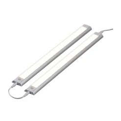 Cheapest ❤️ Patriot Lighting® 18'' LED Silver Plug-in Under Cabinet Strip Light ⌛ -Patriot Light Store 3460610 Alt6