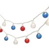 Promo 🛒 Patriot Lighting® 40 Light Red White And Blue Patriotic String Light 🥰 -Patriot Light Store 3461165