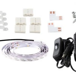 Outlet 🥰 Patriot Lighting® 78" Bright White Flexible Plug-In LED Tape Light ❤️