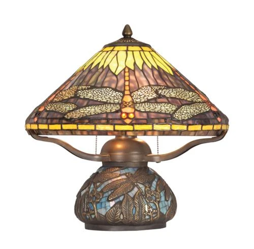 Deals ✔️ Patriot Lighting® Dragonfly Antique Bronze Tiffany Style Table Lamp 💯 3 Deals ✔️ Patriot Lighting® Dragonfly Antique Bronze Tiffany Style Table Lamp 💯