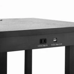 Budget 👏 Patriot Lighting® Ellen End Table Floor Lamp ⌛ -Patriot Light Store 3470067ACNUSBPORT