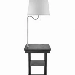 Budget 👏 Patriot Lighting® Ellen End Table Floor Lamp ⌛ -Patriot Light Store 3470067Light offsideview
