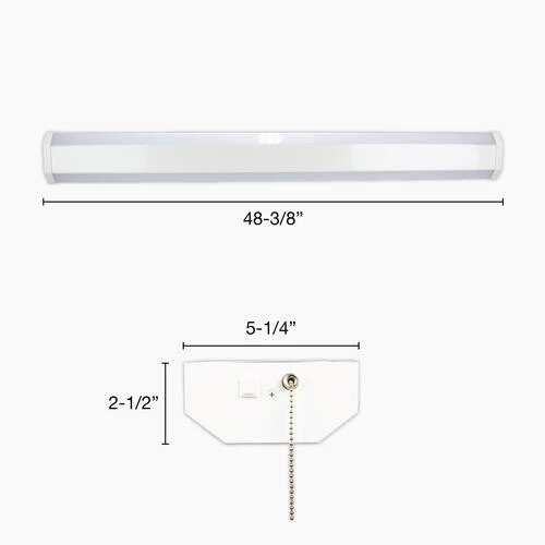 Discount ⭐ Patriot Lighting® 3000 Lumen 48" Cream Integrated LED Dual Wrap Light 😀 5 Discount ⭐ Patriot Lighting® 3000 Lumen 48" Cream Integrated LED Dual Wrap Light 😀 - Image 3