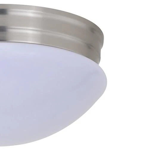 Best Pirce ❤️ Patriot Lighting® Brady II Brushed Nickel Integrated LED Flush Mount Ceiling Light 👏 5 Best Pirce ❤️ Patriot Lighting® Brady II Brushed Nickel Integrated LED Flush Mount Ceiling Light 👏 - Image 3