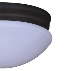 Best Pirce 👍 Patriot Lighting® Brady II Bronze Integrated LED Flush Mount Ceiling Light 🤩 -Patriot Light Store 3482119 Alt2