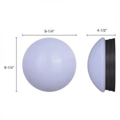 Best Pirce 👍 Patriot Lighting® Brady II Bronze Integrated LED Flush Mount Ceiling Light 🤩 -Patriot Light Store 3482119 Alt4