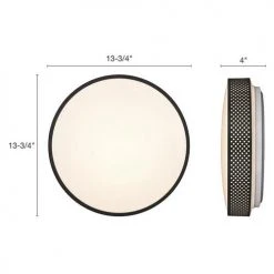 Deals 👏 Patriot Lighting® Pixel Black Integrated LED Flush Mount Ceiling Light 🥰 13 Deals 👏 Patriot Lighting® Pixel Black Integrated LED Flush Mount Ceiling Light 🥰 -Patriot Light Store 3482122 Alt3