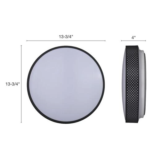 Deals 👏 Patriot Lighting® Pixel Black Integrated LED Flush Mount Ceiling Light 🥰 7 Deals 👏 Patriot Lighting® Pixel Black Integrated LED Flush Mount Ceiling Light 🥰 - Image 5