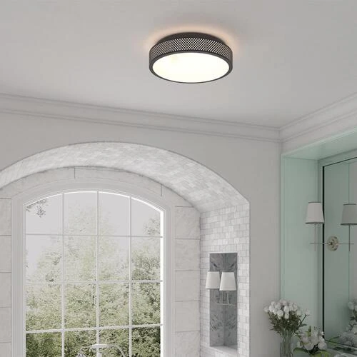 Deals 👏 Patriot Lighting® Pixel Black Integrated LED Flush Mount Ceiling Light 🥰 8 Deals 👏 Patriot Lighting® Pixel Black Integrated LED Flush Mount Ceiling Light 🥰 - Image 6
