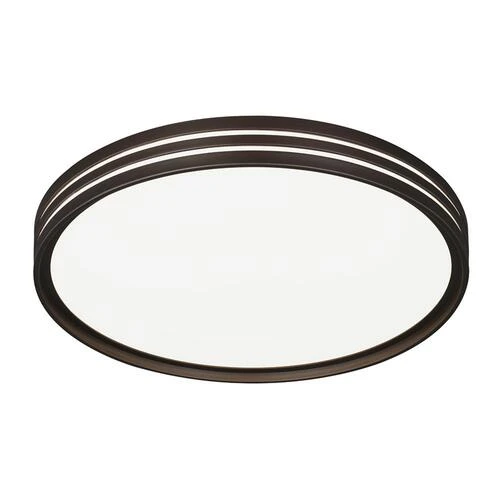 Promo 🤩 Patriot Lighting® Ronald Bronze Integrated LED Flush Mount Ceiling Light ✔️ 4 Promo 🤩 Patriot Lighting® Ronald Bronze Integrated LED Flush Mount Ceiling Light ✔️ - Image 2