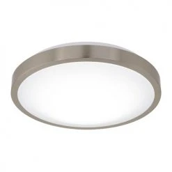 Best reviews of 🥰 Patriot Lighting® Lato Satin Nickel Integrated LED Flush Mount Ceiling Light ✨ -Patriot Light Store 3482124 Alt1