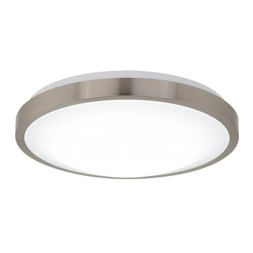 Outlet 💯 Patriot Lighting® Lato Satin Nickel Integrated LED Flush Mount Ceiling Light 😀 4 Outlet 💯 Patriot Lighting® Lato Satin Nickel Integrated LED Flush Mount Ceiling Light 😀 - Image 2