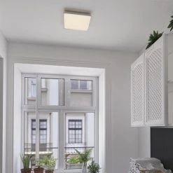 Cheap ✨ Patriot Lighting® Kriti Satin Nickel Integrated LED Flush Mount Ceiling Light ⭐ 15 Cheap ✨ Patriot Lighting® Kriti Satin Nickel Integrated LED Flush Mount Ceiling Light ⭐ -Patriot Light Store 3482126 Alt5