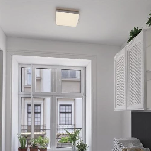 Cheap ✨ Patriot Lighting® Kriti Satin Nickel Integrated LED Flush Mount Ceiling Light ⭐ 8 Cheap ✨ Patriot Lighting® Kriti Satin Nickel Integrated LED Flush Mount Ceiling Light ⭐ - Image 6