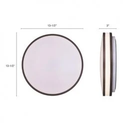 Promo 🔔 Patriot Lighting® Albert Smart Wi-Fi Integrated LED Flush Mount Ceiling Light 🛒 -Patriot Light Store 3482129 Alt3