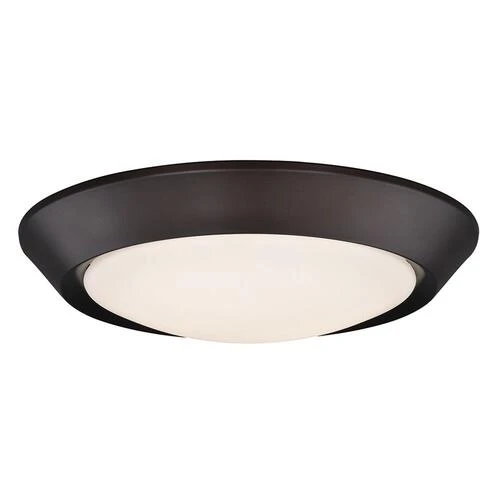 Promo 👏 Patriot Lighting® Fulton Bronze Integrated LED Flush Mount Ceiling Light 2-Pack ✨ 4 Promo 👏 Patriot Lighting® Fulton Bronze Integrated LED Flush Mount Ceiling Light 2-Pack ✨ - Image 2