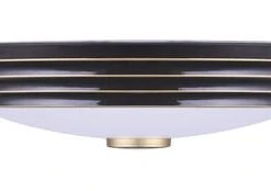 Hot Sale 🔥 Patriot Lighting® Lyra Rubbed Bronze Integrated LED Flush Mount Ceiling Light ⌛ -Patriot Light Store 3482152 P SIDE OFF