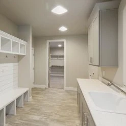 Budget ❤️ Patriot Lighting® 2000 Lumen 15" Square Puff Light 🌟 -Patriot Light Store 3482166 LS2