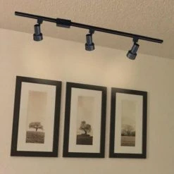 Promo 🔥 Patriot Lighting® Step Light 3-Light Black LED Track Lighting Set ⭐ -Patriot Light Store 349 0502 IU