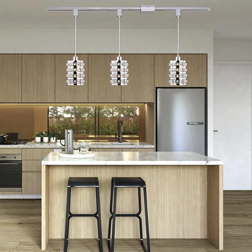 Buy 😍 Patriot Lighting® Weber Chrome 1-Light Track Lighting Pendant 🧨 5 Buy 😍 Patriot Lighting® Weber Chrome 1-Light Track Lighting Pendant 🧨 - Image 3