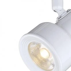 Hot Sale 🔥 Patriot Lighting® Step Cylinder White LED Track Lighting Head 🥰 -Patriot Light Store 349 0519 FG