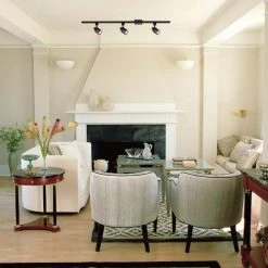 Cheap 🎁 Patriot Lighting® Niles 1-Light Black LED Track Lighting Head 🤩 -Patriot Light Store 349 0524 IU