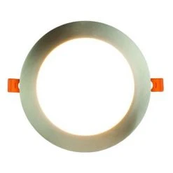 Cheapest ⌛ Patriot Lighting® 6" Integrated LED Ultra-Thin Brushed Nickel Round Downlight 👏 -Patriot Light Store 349 1354 P TP ON