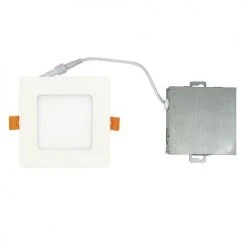 Promo ⌛ Patriot Lighting® 4-3/4" LED Ultra-Thin Square Recessed Downlight 🧨 -Patriot Light Store 349 1391 Top driver