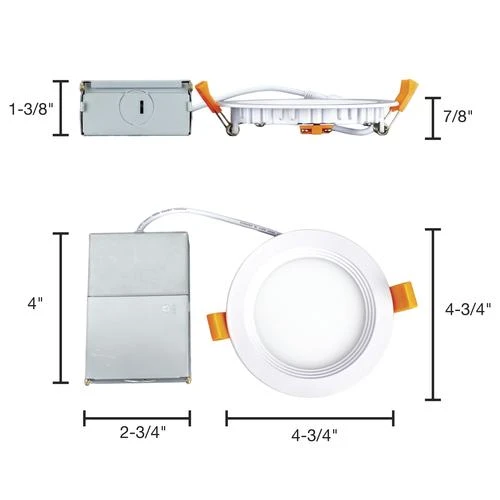 Best Pirce ❤️ Patriot Lighting® 4" LED Ultra-Thin Downlight ⌛ 5 Best Pirce ❤️ Patriot Lighting® 4" LED Ultra-Thin Downlight ⌛ - Image 3