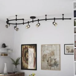 Best reviews of 🥰 Patriot Lighting® Delon 5-Light Integrated Flexible Rail LED Track Light Set 🥰 -Patriot Light Store 3490547 Alt4