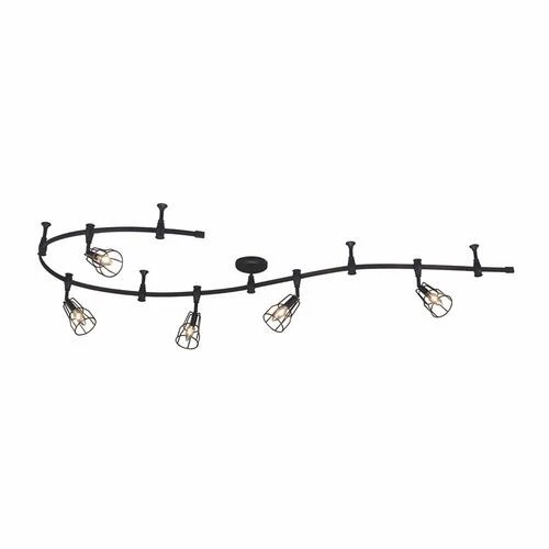 Best deal ❤️ Patriot Lighting® Alexio Black 5-Light Flexible Track Light ✨ 3 Best deal ❤️ Patriot Lighting® Alexio Black 5-Light Flexible Track Light ✨