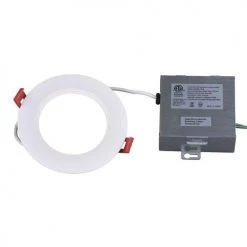 Best deal 🎉 Patriot Lighting® 4" 60W Equivalent Dimmable Integrated LED Ultra-Thin Downlight 🔔 -Patriot Light Store 3491202 Alt5