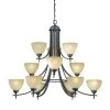 Deals 😀 Patriot Lighting® Somerville 12-Light Oil-Rubbed Bronze Chandelier ✨ -Patriot Light Store 351 0176 P
