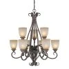 Best reviews of 💯 Patriot Lighting® Mont Blanc 9-Light Aztec Bronze Chandelier ⭐ -Patriot Light Store 351 0219