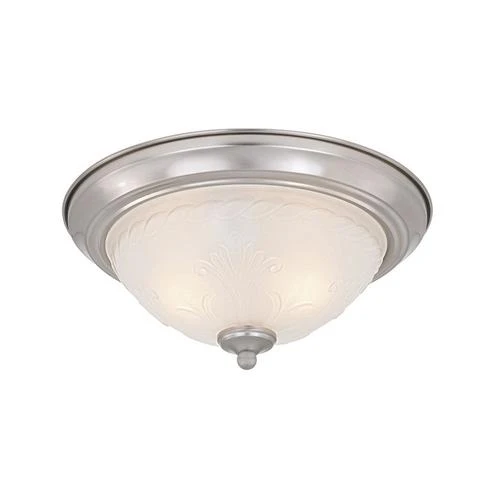 Coupon ⌛ Patriot Lighting® Jenson Satin Nickel 2-Light Flush Mount Ceiling Light - 2 Pack 🥰 3 Coupon ⌛ Patriot Lighting® Jenson Satin Nickel 2-Light Flush Mount Ceiling Light - 2 Pack 🥰