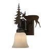 Wholesale ✨ Patriot Lighting® Deer Burnished Bronze 1-Light Vanity Light 🌟 1 Wholesale ✨ Patriot Lighting® Deer Burnished Bronze 1-Light Vanity Light 🌟 -Patriot Light Store 351 5031