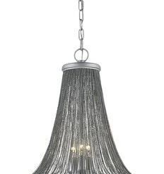Discount 💯 Patriot Lighting® Joanna 7-Light Silver Chandelier 🧨
