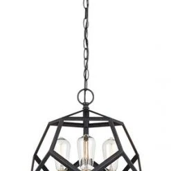 Top 10 ⌛ Patriot Lighting® Suzanna Oil-Rubbed Bronze 3-Light Pendant 🤩
