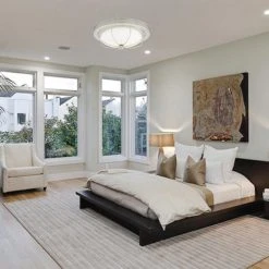 Cheapest ⌛ Patriot Lighting® Marina Bay Polished Nickel 1-Light Flush Mount Ceiling Light 😍 -Patriot Light Store 351 7999 IU