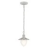Cheap ⌛ Patriot Lighting® Marina Bay Polished Nickel 1-Light Pendant ❤️ -Patriot Light Store 351 8014 P