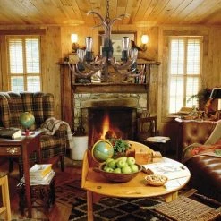 Best Pirce ✨ Patriot Lighting® Norwood 5-Light Black Walnut Chandelier 🌟 -Patriot Light Store 351 8015 IU