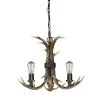 Best Sale ✔️ Patriot Lighting® Norwood 3-Light Black Walnut Chandelier ✨ -Patriot Light Store 351 8016 P