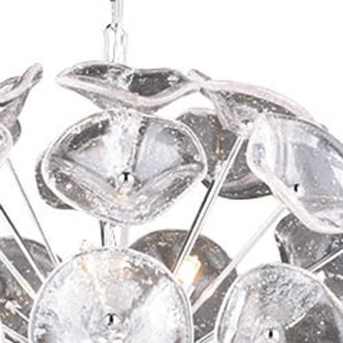 Outlet 💯 Patriot Lighting® Dessa Chrome 12-Light Pendant ✨ 4 Outlet 💯 Patriot Lighting® Dessa Chrome 12-Light Pendant ✨ - Image 2