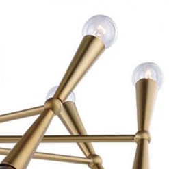 Budget ⭐ Patriot Lighting® Greer 16-Light Antique Gold Chandelier 🔔 -Patriot Light Store 351 8022 FG