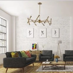 Budget ⭐ Patriot Lighting® Greer 16-Light Antique Gold Chandelier 🔔 -Patriot Light Store 351 8022 IU